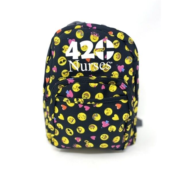 420Nurses Emoji mini backpack