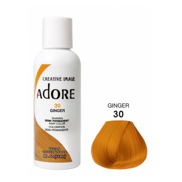 Adore Semi Permanent Hair dye Ginger 30