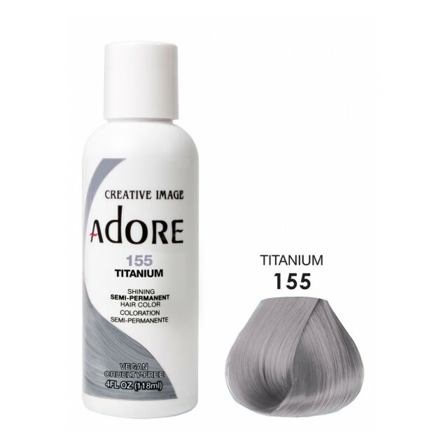 Adore Semi Permanent Hair dye Titanium 155