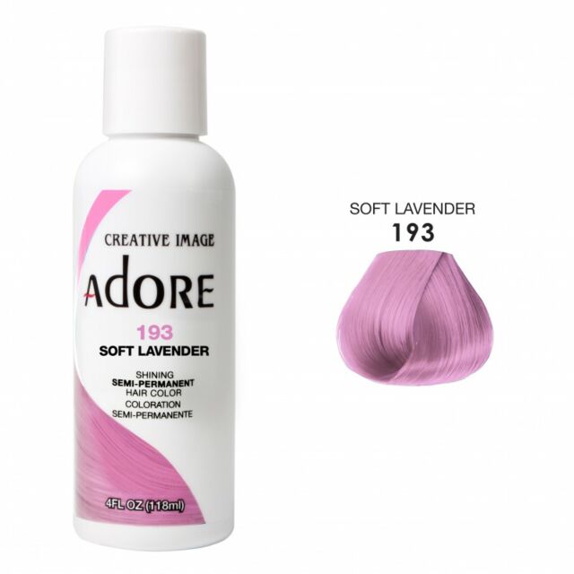 Adore Semi Permanent Hair dye Soft Lavender 193