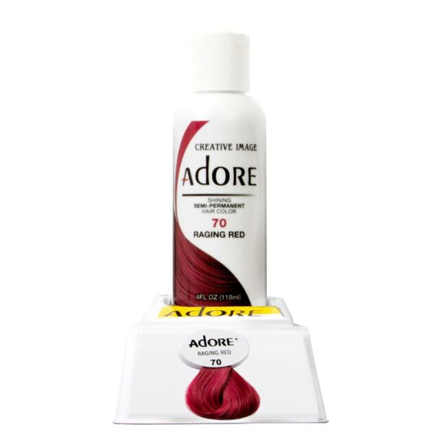 Adore Semi Permanent Hair Dye Raging Red 70