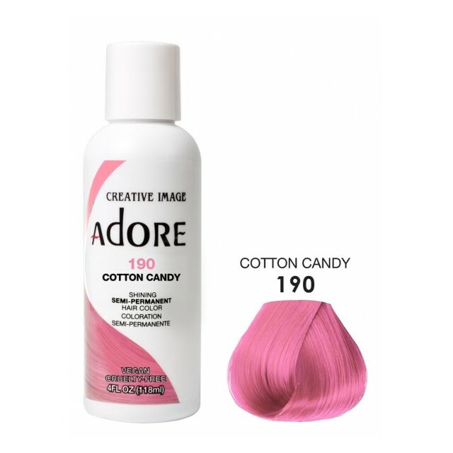 Adore Semi Permanent Hair dye Cotton Candy 190
